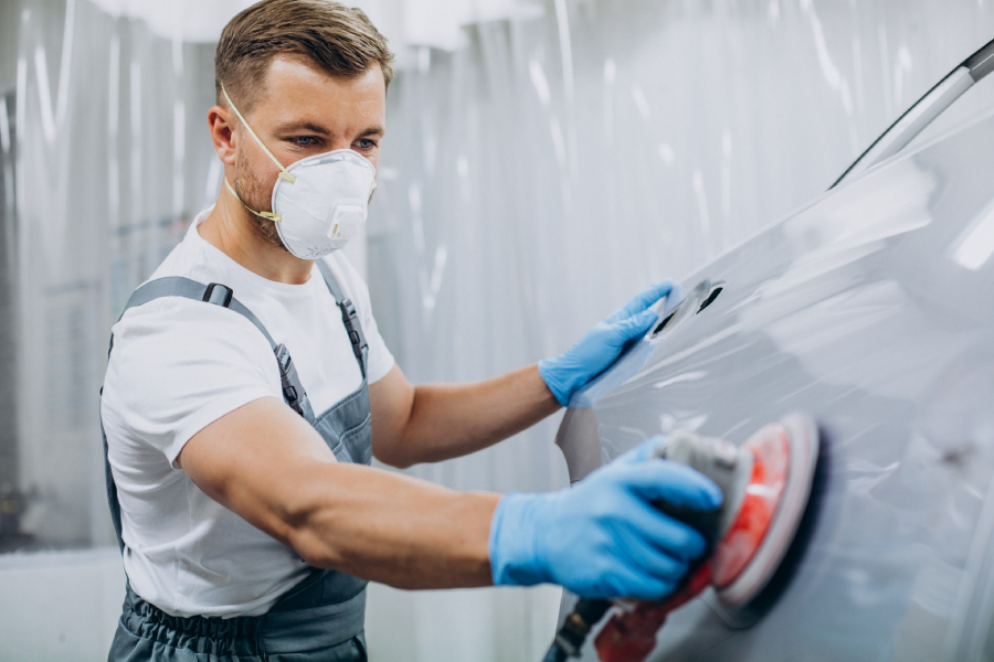 Atelier peinture - gie sud carrosserie