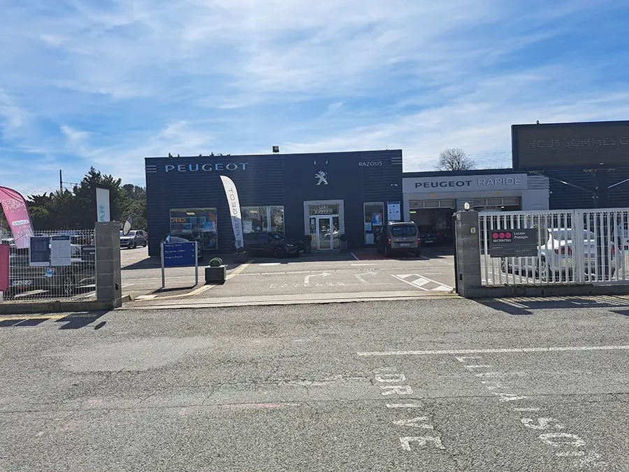 Concessionnaire peugeot à Trèbes